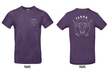 Afbeelding in Gallery-weergave laden, FARMR. Kleuren Shirt met wit bull logo
