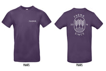 Afbeelding in Gallery-weergave laden, FARMR. Kleuren Shirt met wit graan logo
