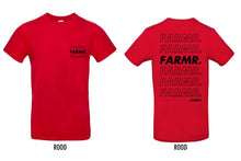 Load image into Gallery viewer, FARMR. Basic Shirt met zwart cursief logo
