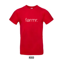 Load image into Gallery viewer, FARMR. Basic Shirt met wit slim logo
