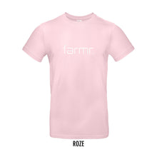 Load image into Gallery viewer, FARMR. Pastel Shirt met wit slim logo
