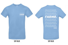 Load image into Gallery viewer, FARMR. Pastel Shirt met wit cursief logo
