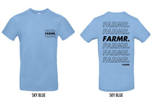 Afbeelding in Gallery-weergave laden, FARMR. Pastel Shirt met zwart cursief logo
