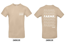 Load image into Gallery viewer, FARMR. Basic Shirt met wit cursief logo
