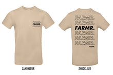 Load image into Gallery viewer, FARMR. Basic Shirt met zwart cursief logo
