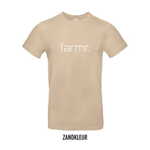 Load image into Gallery viewer, FARMR. Basic Shirt met wit slim logo
