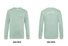 Afbeelding in Gallery-weergave laden, FARMR. Pastel Sweater met wit bull logo
