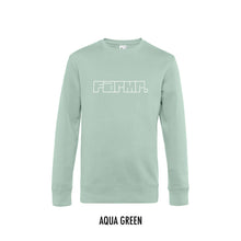 Afbeelding in Gallery-weergave laden, FARMR. Pastel Sweater met wit graffiti logo
