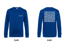 Load image into Gallery viewer, FARMR. Kleuren Sweater met wit square logo
