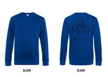 Afbeelding in Gallery-weergave laden, FARMR. Kleuren Sweater met zwart tractor logo
