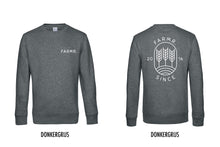 Afbeelding in Gallery-weergave laden, FARMR. Basic Sweater met wit graan logo
