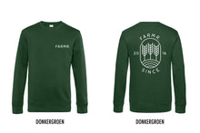 Load image into Gallery viewer, FARMR. Basic Sweater met wit graan logo
