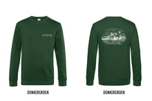 Load image into Gallery viewer, FARMR. Basic Sweater met wit landschap logo
