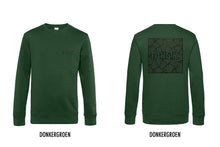 Load image into Gallery viewer, FARMR. Basic Sweater met zwart square logo
