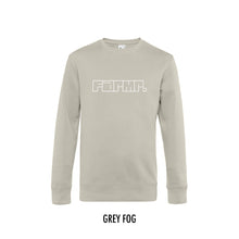 Afbeelding in Gallery-weergave laden, FARMR. Pastel Sweater met wit graffiti logo
