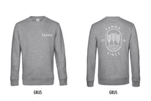 Load image into Gallery viewer, FARMR. Basic Sweater met wit graan logo
