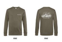 Load image into Gallery viewer, FARMR. Basic Sweater met wit landschap logo
