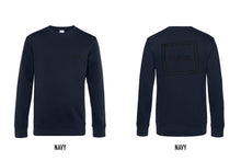 Load image into Gallery viewer, FARMR. Basic Sweater met zwart zakdoek logo
