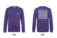 Load image into Gallery viewer, FARMR. Kleuren Sweater met wit square logo
