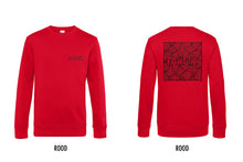 Afbeelding in Gallery-weergave laden, FARMR. Basic Sweater met zwart square logo
