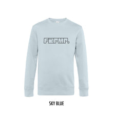 Load image into Gallery viewer, FARMR. Pastel Sweater met zwart graffiti logo
