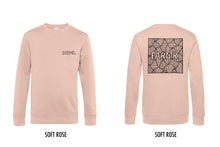 Afbeelding in Gallery-weergave laden, FARMR. Pastel Sweater met zwart square logo
