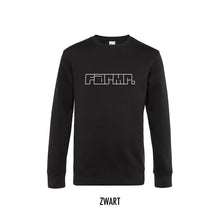 Afbeelding in Gallery-weergave laden, FARMR. Basic Sweater met wit graffiti logo
