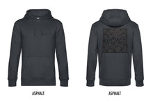 Load image into Gallery viewer, FARMR. Basic Hoodie met zwart square logo
