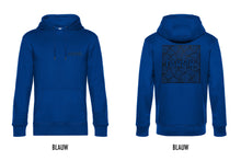 Afbeelding in Gallery-weergave laden, FARMR. Kleuren Hoodie met zwart square logo
