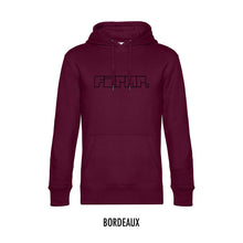 Afbeelding in Gallery-weergave laden, FARMR. Basic Hoodie met zwart graffiti logo
