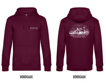 Afbeelding in Gallery-weergave laden, FARMR. Basic Hoodie met wit landschap logo
