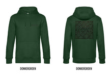 Load image into Gallery viewer, FARMR. Basic Hoodie met zwart square logo
