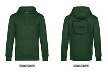 Afbeelding in Gallery-weergave laden, FARMR. Basic Hoodie met zwart zakdoek logo
