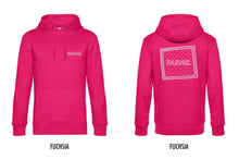 Load image into Gallery viewer, FARMR. Kleuren Hoodie met wit zakdoek logo
