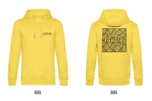 Afbeelding in Gallery-weergave laden, FARMR. Kleuren Hoodie met zwart square logo
