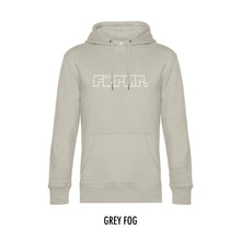 Afbeelding in Gallery-weergave laden, FARMR. Pastel Hoodie met wit graffiti logo
