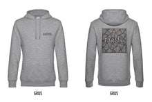 Afbeelding in Gallery-weergave laden, FARMR. Basic Hoodie met zwart square logo
