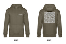 Load image into Gallery viewer, FARMR. Basic Hoodie met wit square logo
