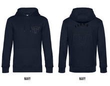 Load image into Gallery viewer, FARMR. Basic Hoodie met zwart bull logo
