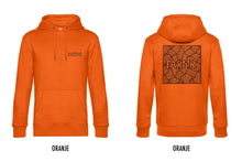 Afbeelding in Gallery-weergave laden, FARMR. Kleuren Hoodie met zwart square logo
