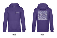 Load image into Gallery viewer, FARMR. Kleuren Hoodie met wit square logo
