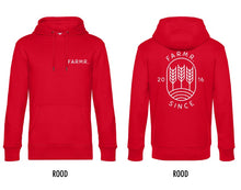 Afbeelding in Gallery-weergave laden, FARMR. Basic Hoodie met wit graan logo
