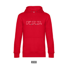 Load image into Gallery viewer, FARMR. Basic Hoodie met wit graffiti logo
