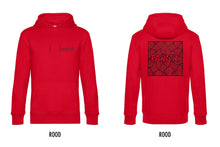 Afbeelding in Gallery-weergave laden, FARMR. Basic Hoodie met zwart square logo
