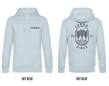 Afbeelding in Gallery-weergave laden, FARMR. Pastel Hoodie met zwart graan logo
