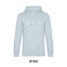 Afbeelding in Gallery-weergave laden, FARMR. Pastel Hoodie met wit graffiti logo
