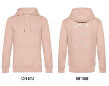 Afbeelding in Gallery-weergave laden, FARMR. Pastel Hoodie met wit bull logo
