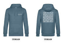 Load image into Gallery viewer, FARMR. Kleuren Hoodie met wit square logo
