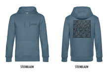 Afbeelding in Gallery-weergave laden, FARMR. Kleuren Hoodie met zwart square logo
