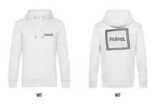 Afbeelding in Gallery-weergave laden, FARMR. Basic Hoodie met zwart zakdoek logo
